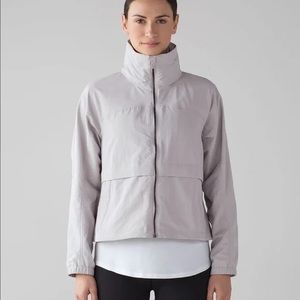 LULULEMON Effortless Jacket in Chrome